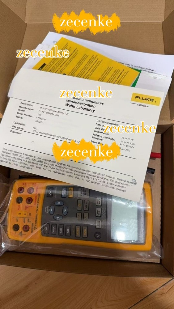 Fluke 726 Multifunction Process Calibrator Calibrated /stock