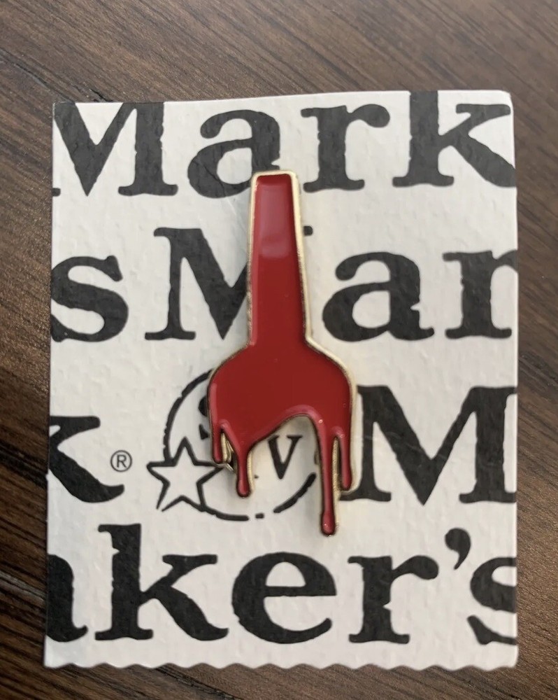 Makers Mark “Over Dipped “ Pin. Free Shipping USA