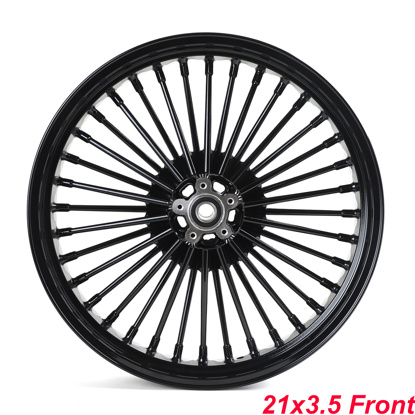 21X3.5 16X5.5 Fat Spoke Wheels for Harley Touring Street Glide Road King 09-24