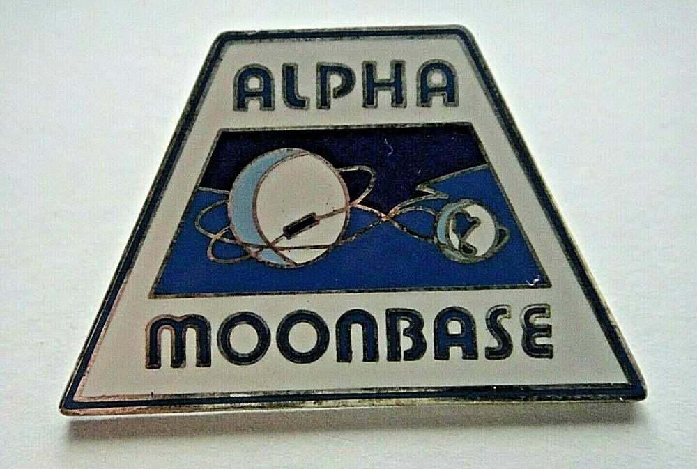 Space 1999, "Alpha Moonbase" Enamel Pin - New