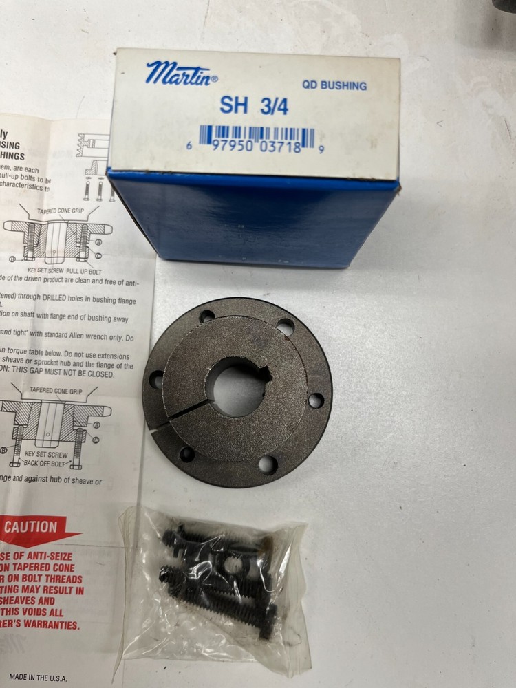 Martin SH 3/4 QD Bushings