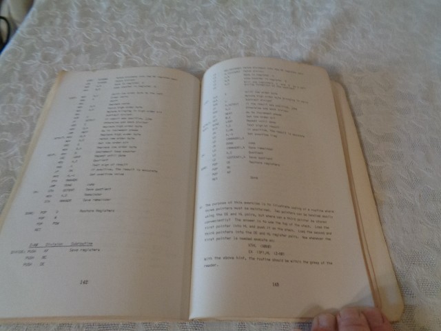 Z - 80 and 8080 Assembly Language Programming Paperback Book by Kathe Spracklen