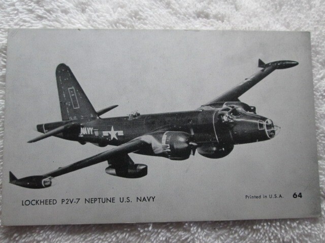 Lockheed P2V-7 Neptune, U.S. Navy Card