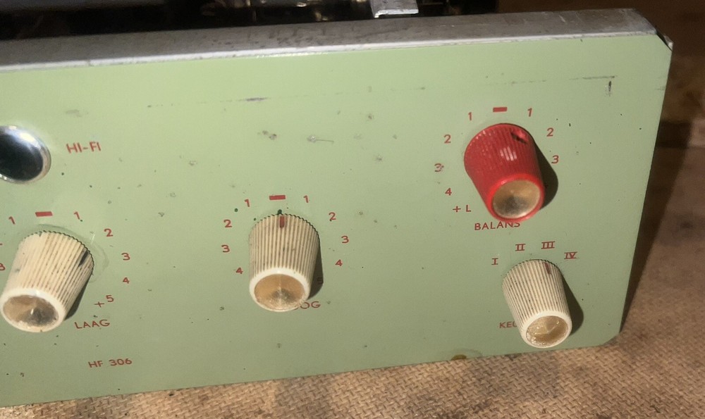 Philips HF306 Vintage Tube Preamplifier