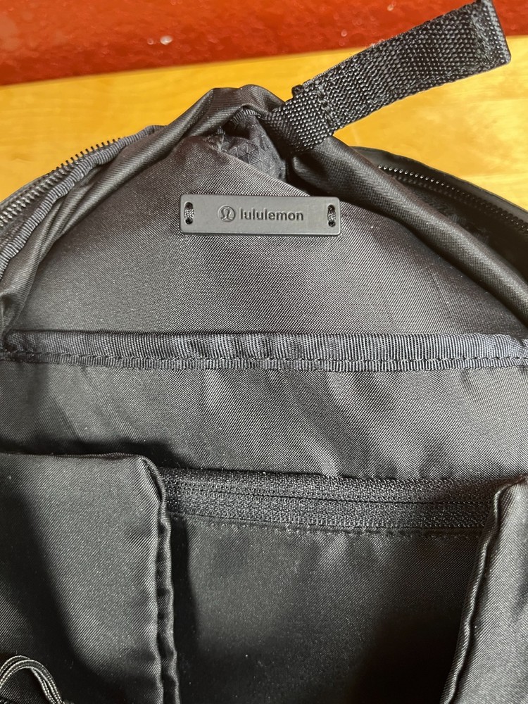 Lululemon Fast & Free Black Backpack 13L Hydration 16”x9.5”x3.5”