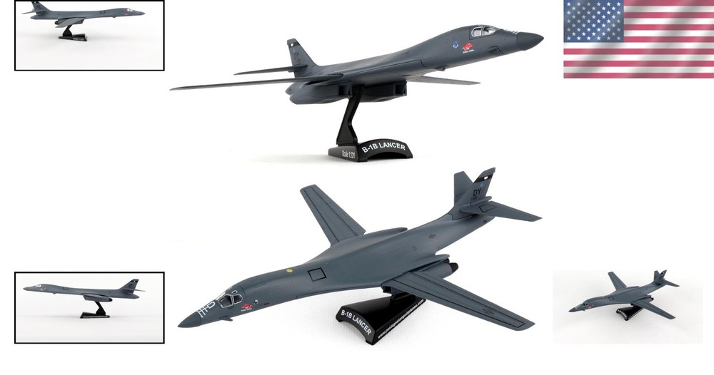 Collectible B-1 Lancer Bomber Die-cast Model-