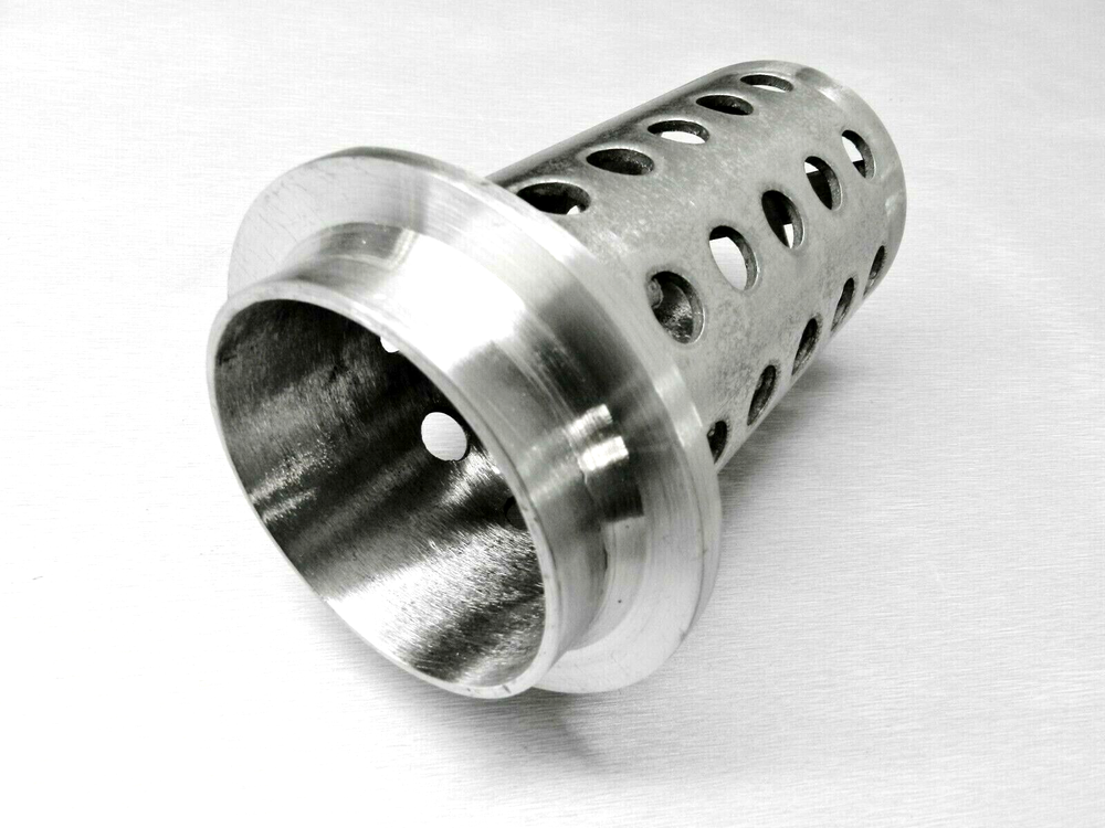 Perforated Flask 3" x 6" Casting Flask Vacuum Casting Stainless 1/8" Wall