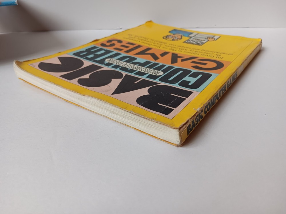 Basic Computer Games Micro Edition Creative Computing Softcover Book 101 Games