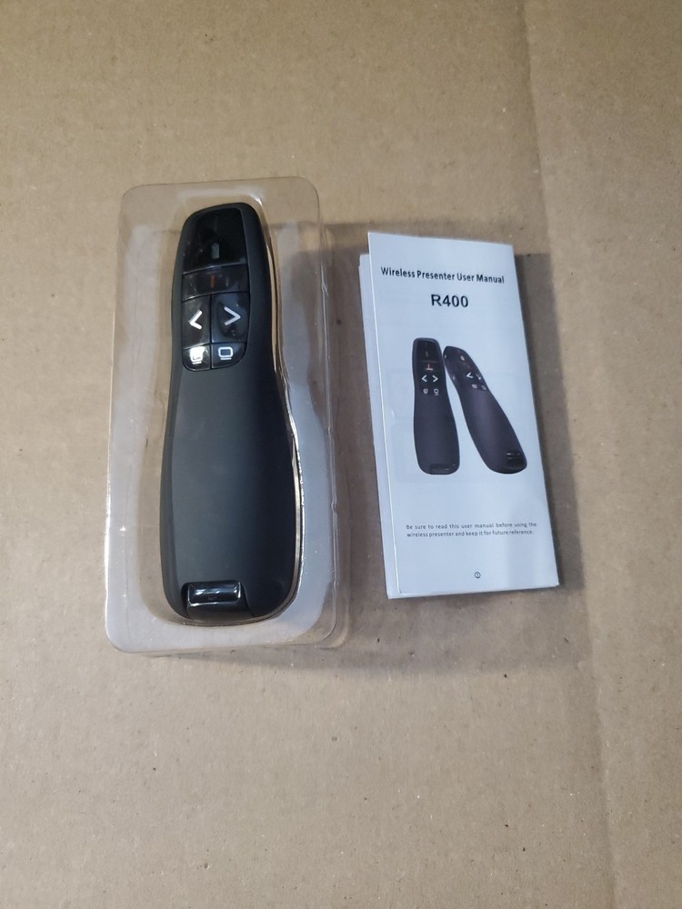 Logitech R400 Laser Presentation Remote - Black