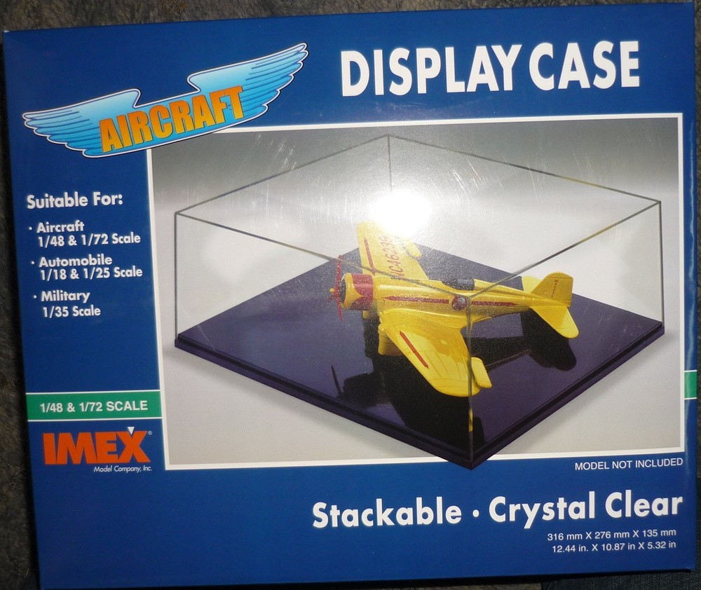 1/18-1/25 Auto Showcase Clear Base Display Case by Imex