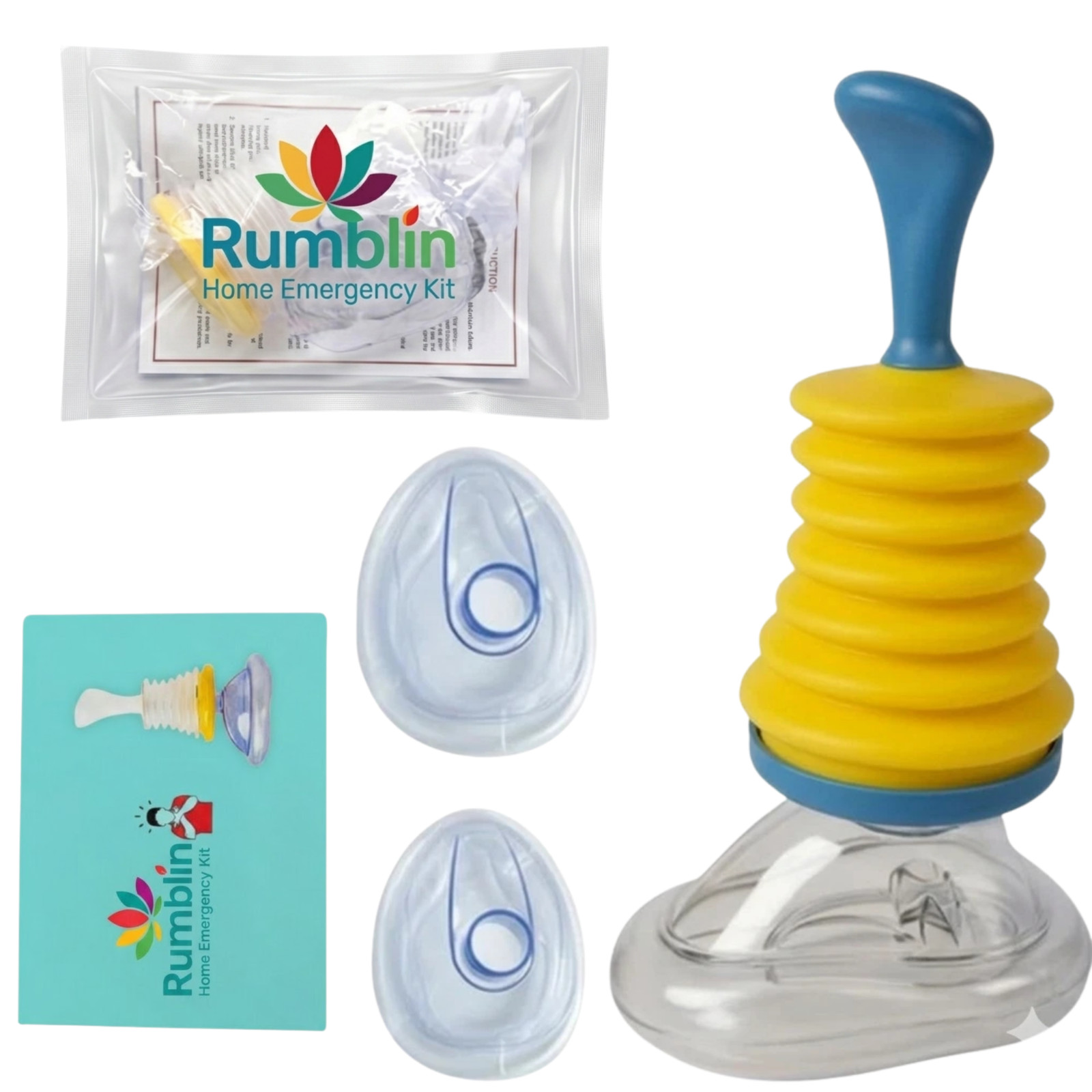 First Aid Anti-Choke Rescue Device Plastic Kit - USA WAREHOUSE