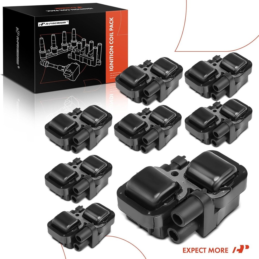 Engine Ignition Coil Pack Compatible with Mercedes-Benz E430 E500, CL500 C43,