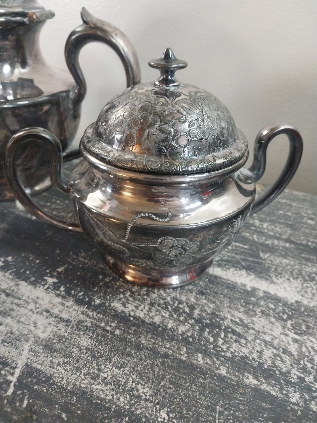 Vintage Derby Silverplate 3 Piece Set 2625