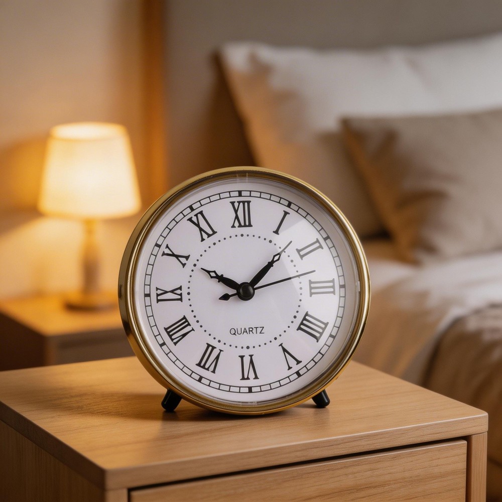 Elegant Clock Elegant Aesthetic Long-lasting Functionality Recessed Face