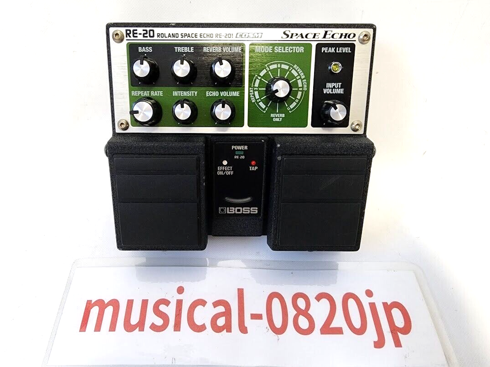Boss RE-20 Space Echo Effects Pedals