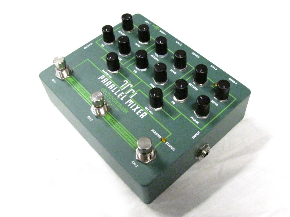 Used Electro Harmonix EHX Tri Parallel Mixer Guitar Effects Pedal