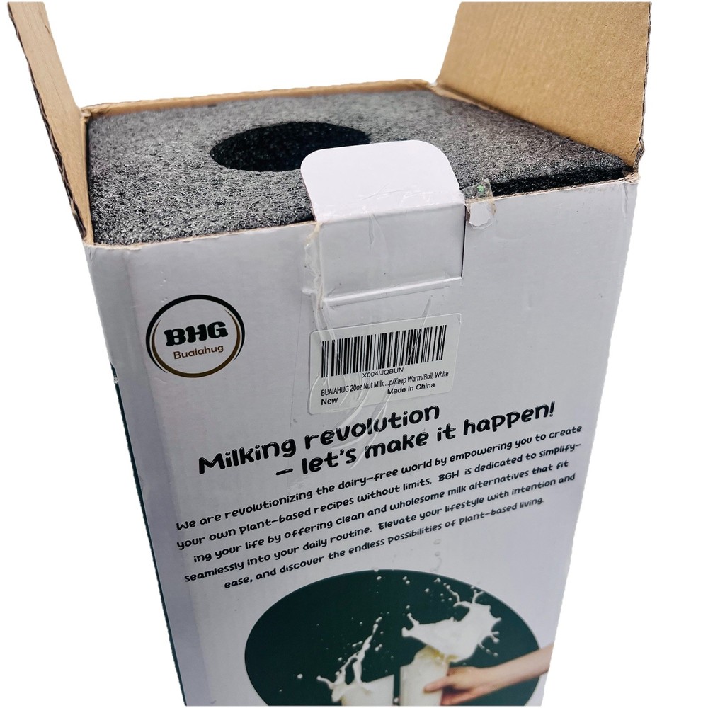 20oz Nut Milk Maker Machine ~ Multi-Functional Automatic w/ 10 Blades