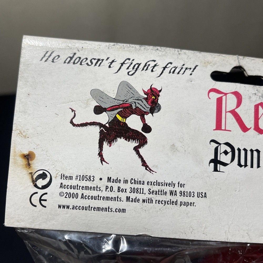 Vintage Rojus Boxing Devil Hand Punching Puppet 2000