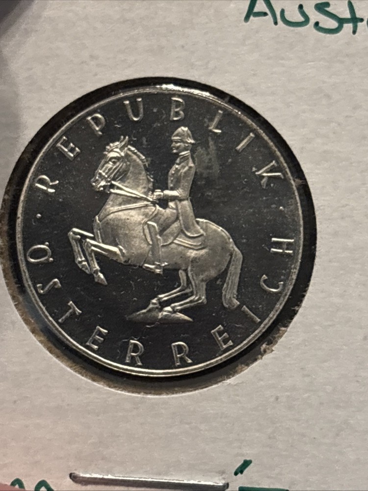 1964 Austria 5 Schilling Proof Silver “jun25”