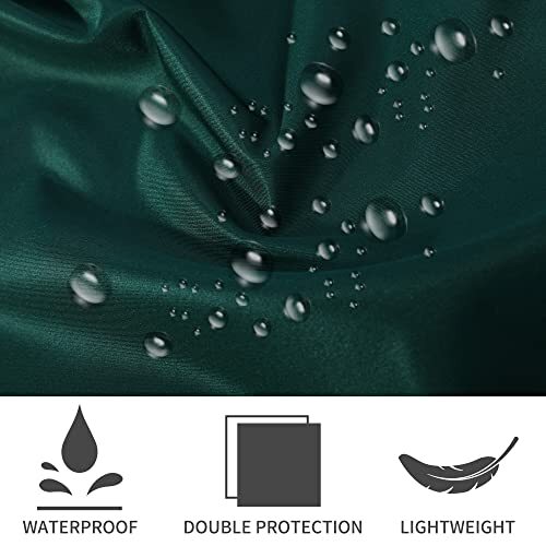 4 Pack Chef Apron, Waterproof Apron, Adjustable Apron Polyester Blend Green