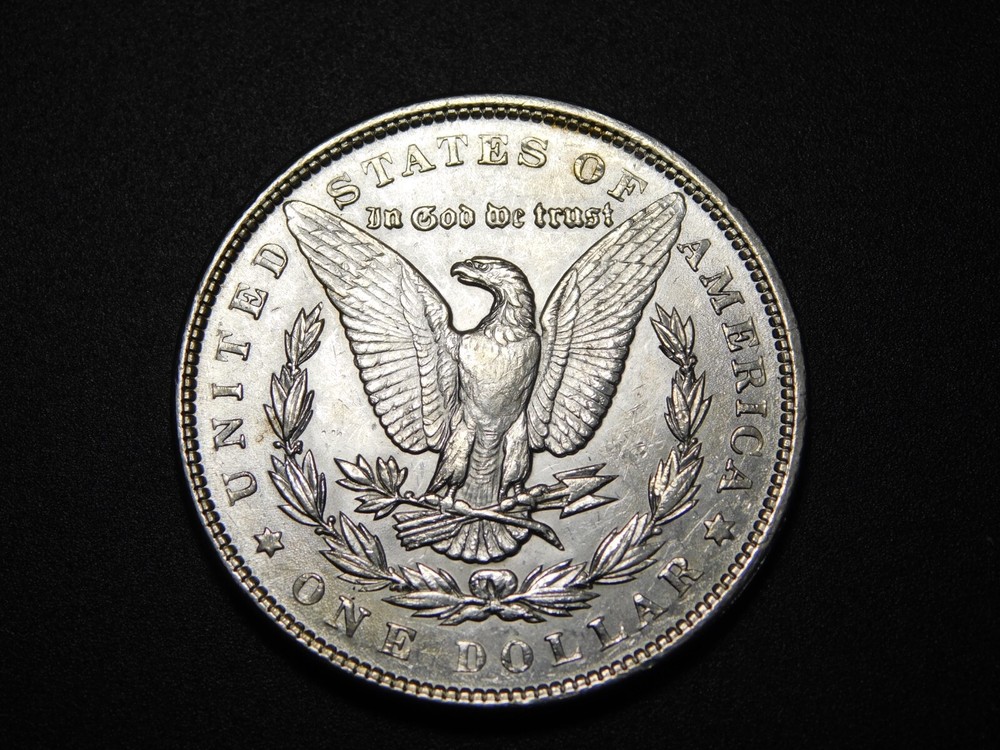 OLD SILVER US COINS 1890 MORGAN DOLLAR