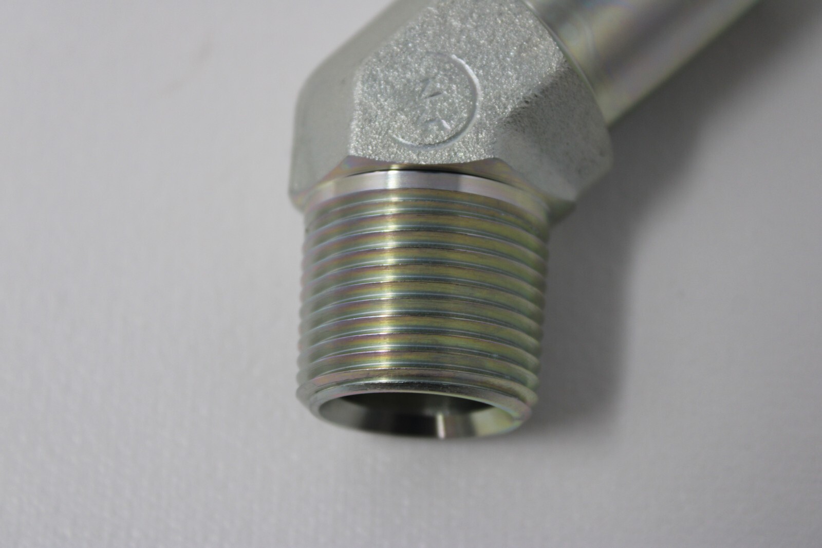 New Male Hose Barb x Male NPT 45 DEG Steel Fitting Multiple Sizes Available 4503