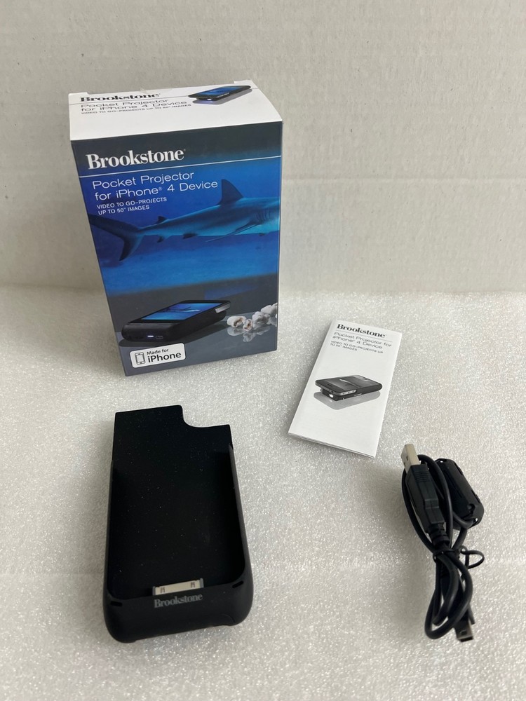 Brookstone Pocket Projector for iPhone 4