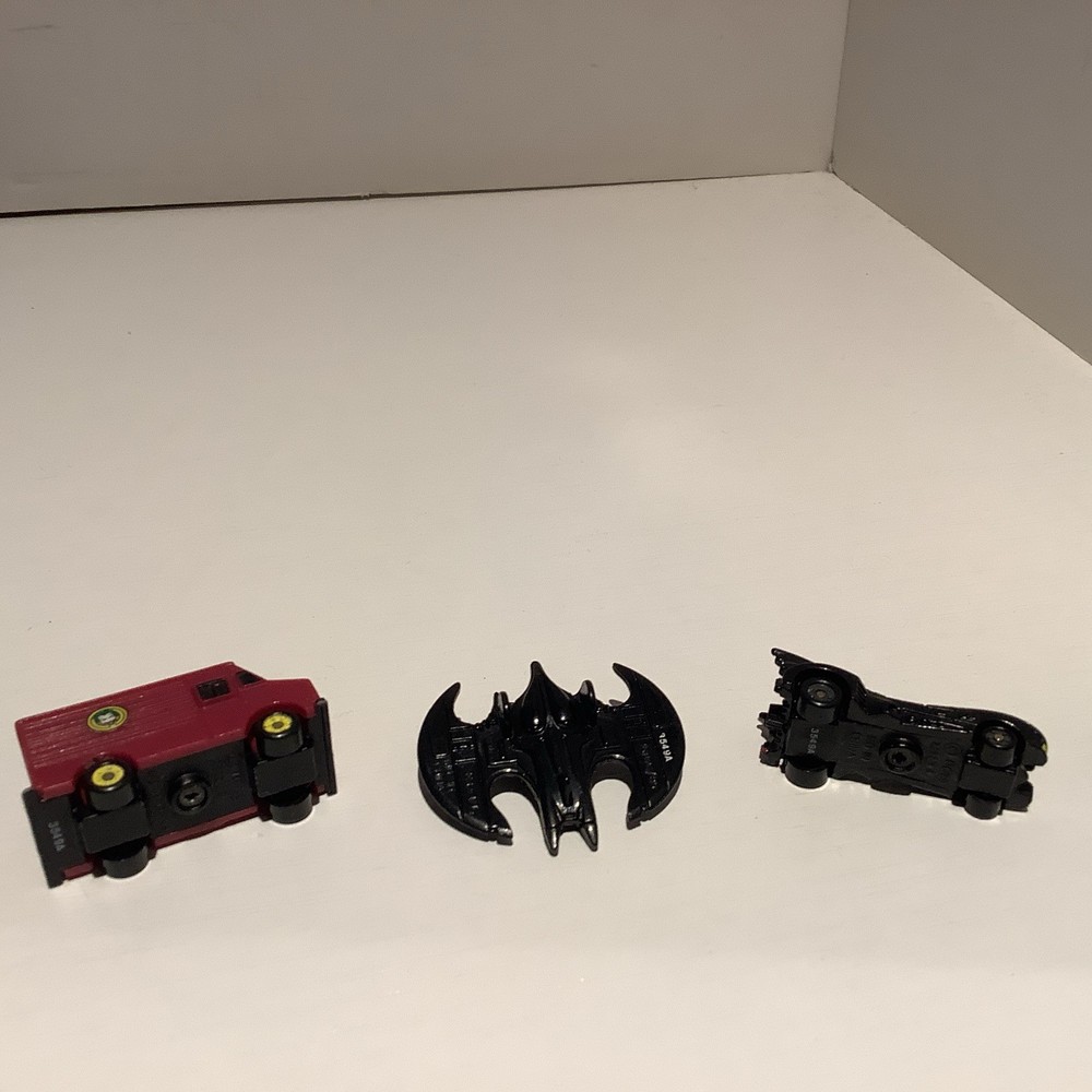 ERTL - Micro Machine Batman Bundle - Batwing - Batmobile - Joker Van - 1989