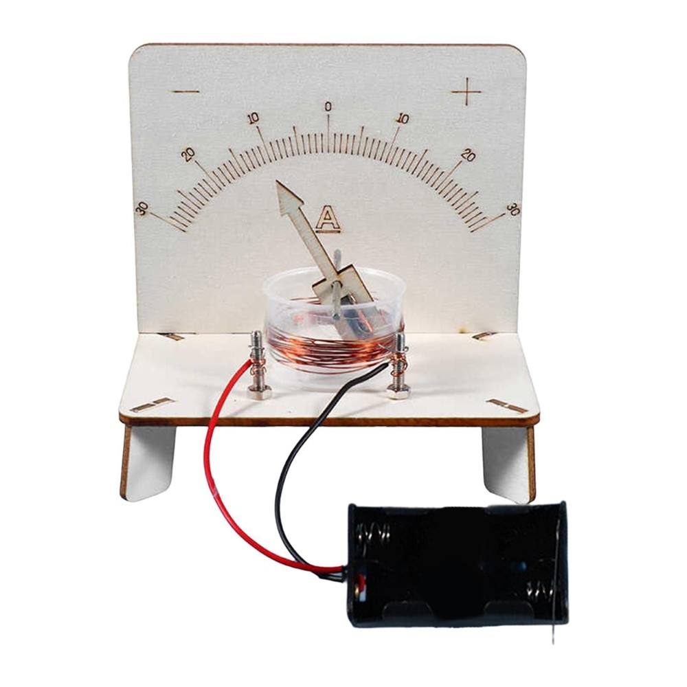 DIY Amperemeter Model Teaching Tool Experiment Set for Classroom Students