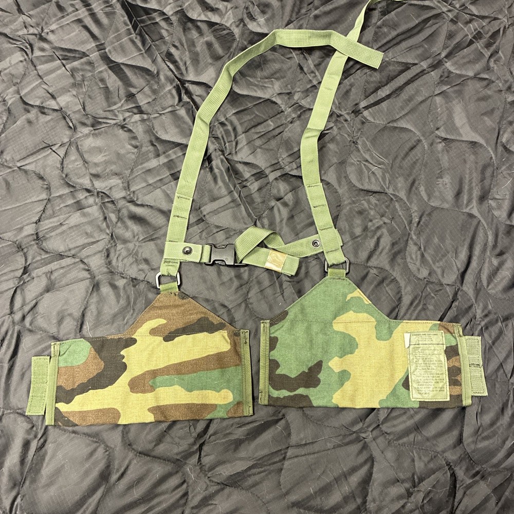 USGI Spear Special Forces H Harness Left And Right Panel - BDU Pattern