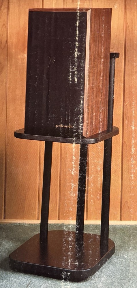 Speaker Stands Solid Oak Black By Tree Dimensions Boone N.C. Adjustable