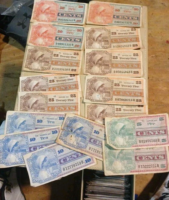 military banknote
