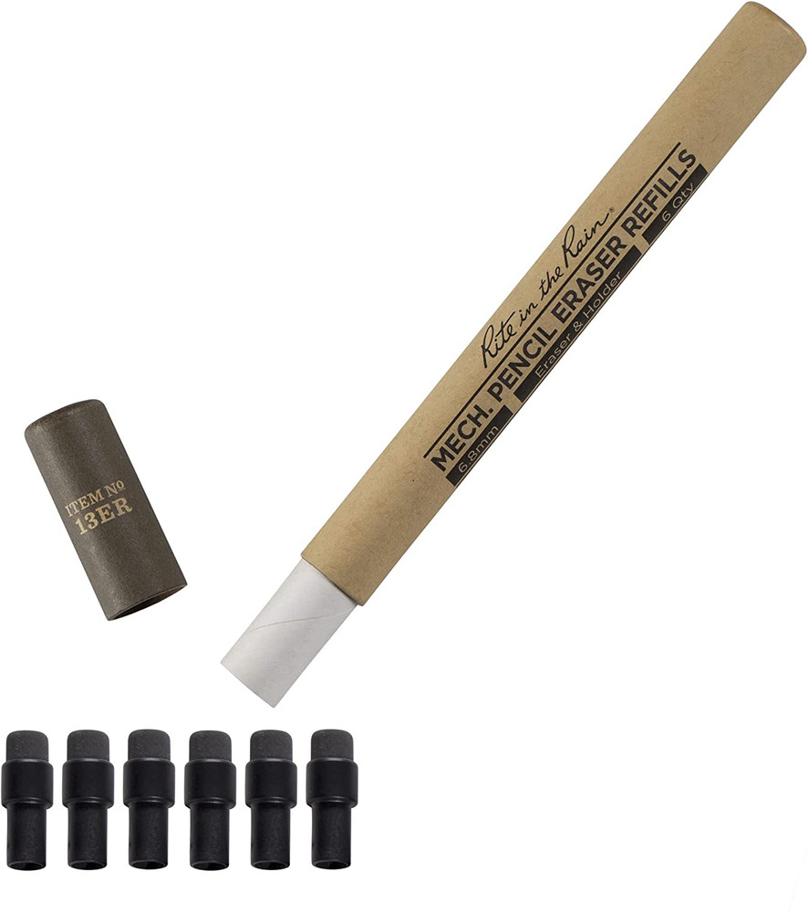 Weatherproof Eraser Refill 6 per pack (No. 13ER)