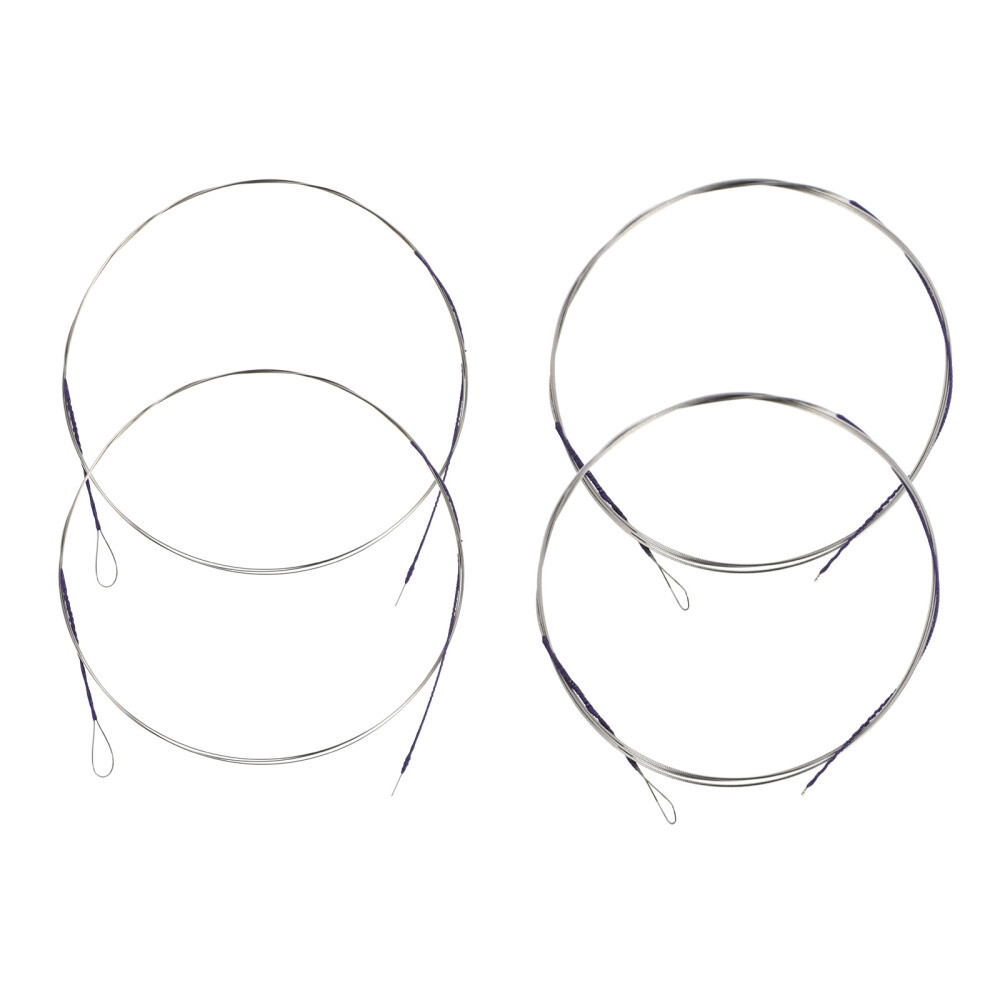 4PCS Erhu Strings Music Wire Sturdy Strings Erhu Strings (Assorted Color) New