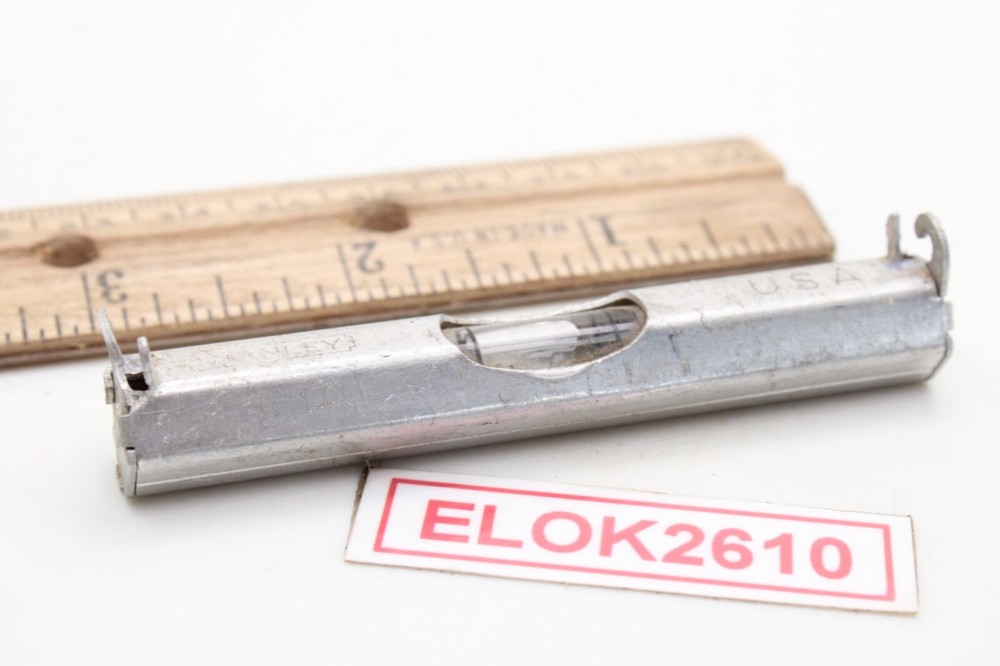 Stanley Tools Masonry String Line Level 3" Long Bubble Vial USA Made