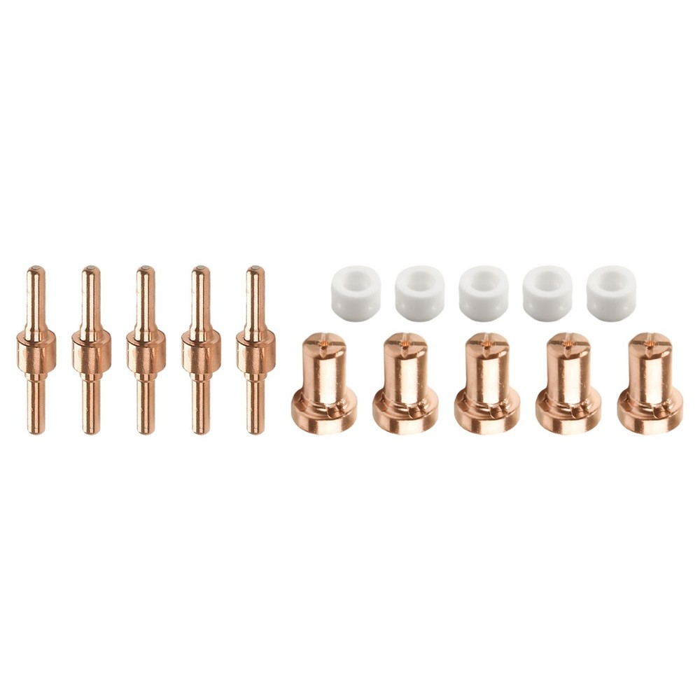 "Boost Your Plasma Cutter Performance with 60 Copper Tips and Electrodes"