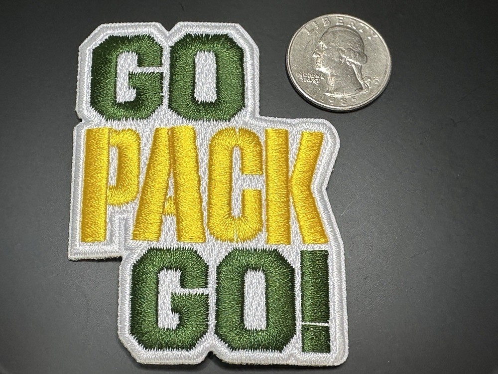 Green Bay Packers Embroidered Iron On Patch