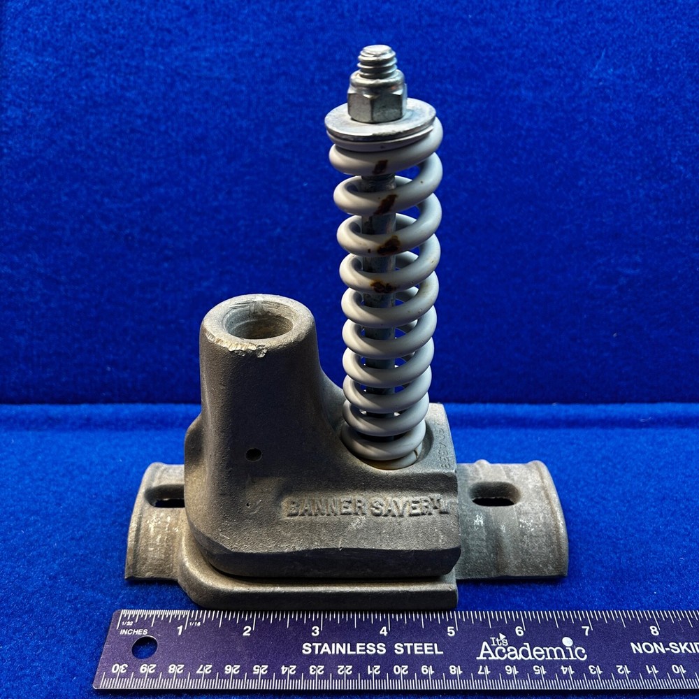 Heavy Duty CAST Banding Pole Mount Replacement Base Support Tension Spring Unit