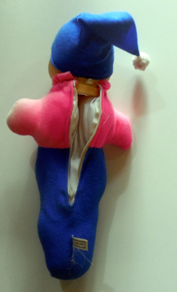 VINTAGE LIGHT 32 CM FUR DOLL