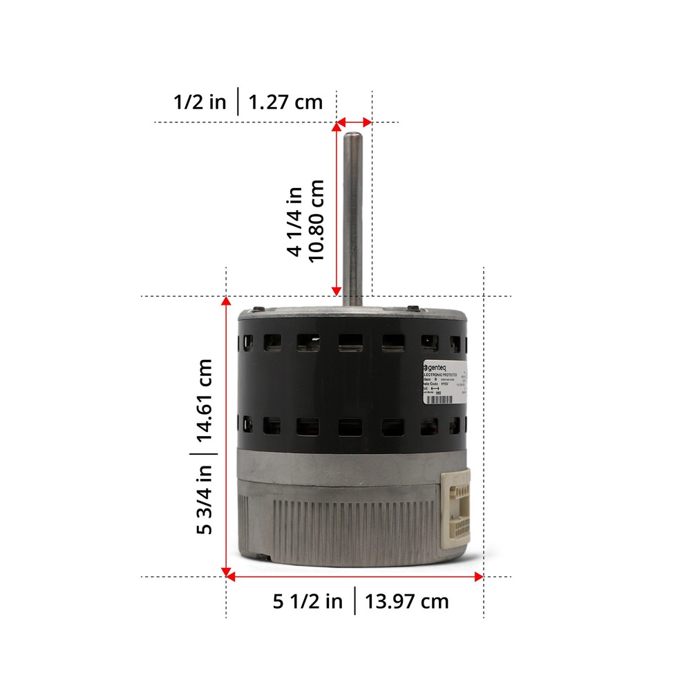 Carrier FX4DNB031LC0EEAA Blower Motor EON 1/2 HP