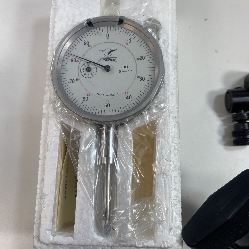 Fowler Dial Gauge W/ Mag Base