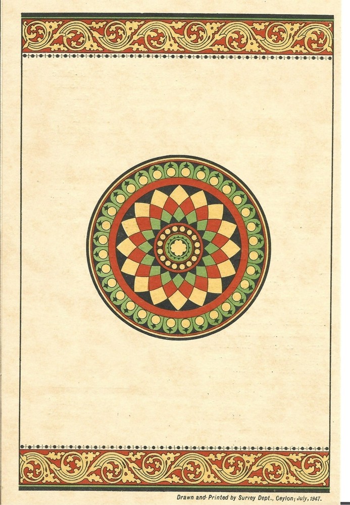 CEYLON KGV1 1947 NEW CONSTITUTION BOOKLET FOLDER