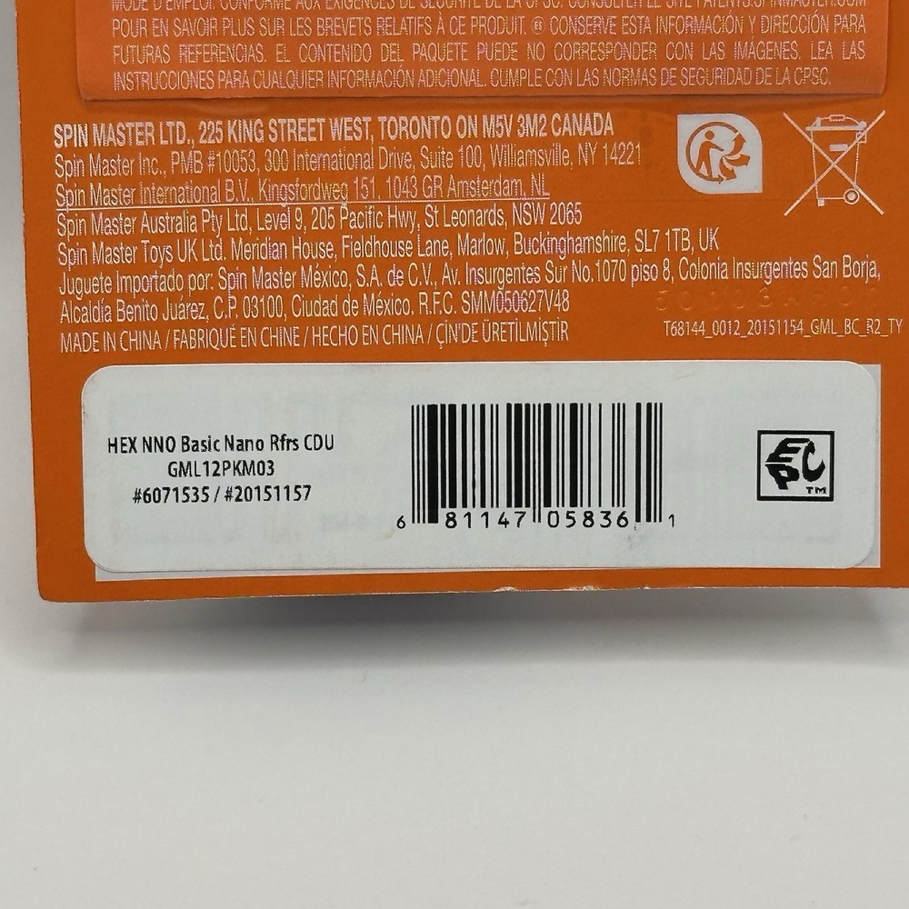 Hex Bots Nano Single Pack Series 3 Spin Master New