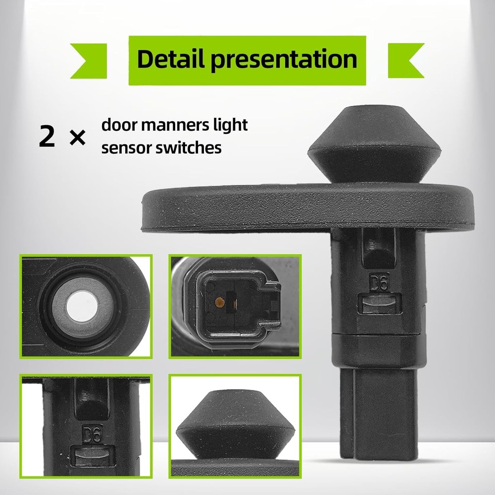 Door Courtesy Light Lamp Sensor Switch, Compatible with Toy0ta 4Runner 2003-2018