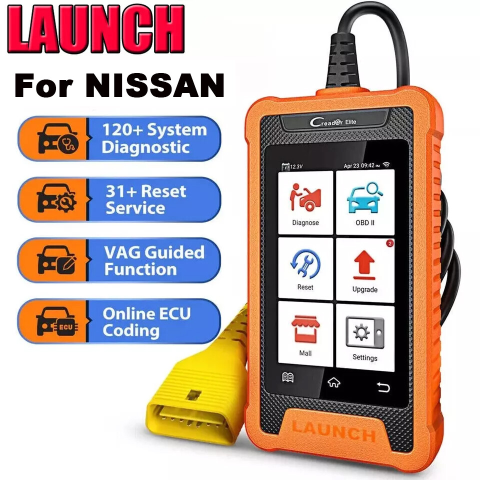LAUNCH Creader Elite For Nissan for Infiniti Diagnostic Scanner Tool Key Coding