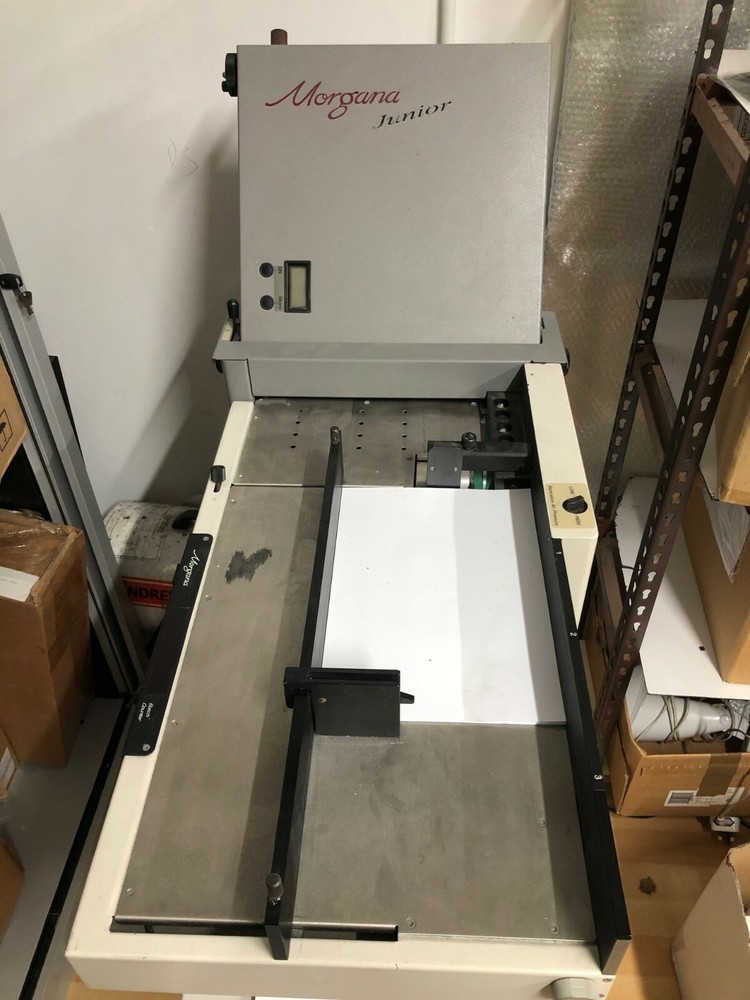 MORGANA JUNIOR FOLDING MACHINE BOOKLET MAKER