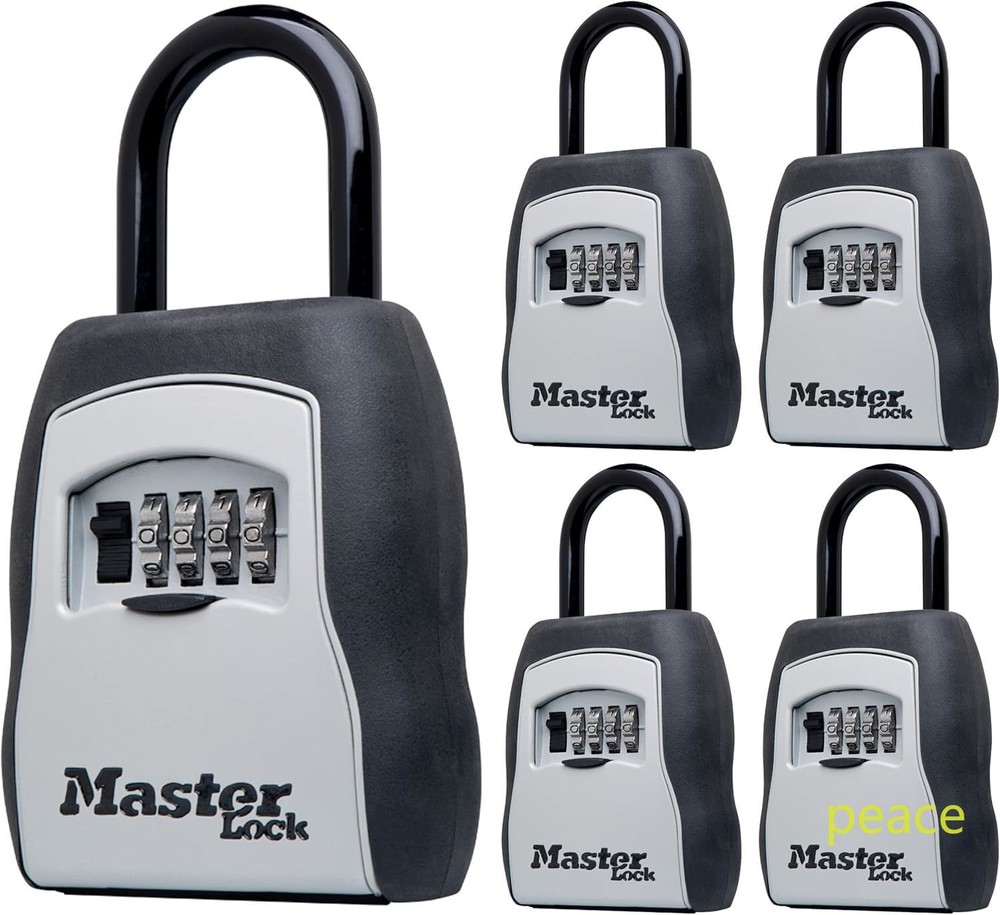 Master Lock Key Lock Box with Code, Outdoor Lock Box for Realtors, p
