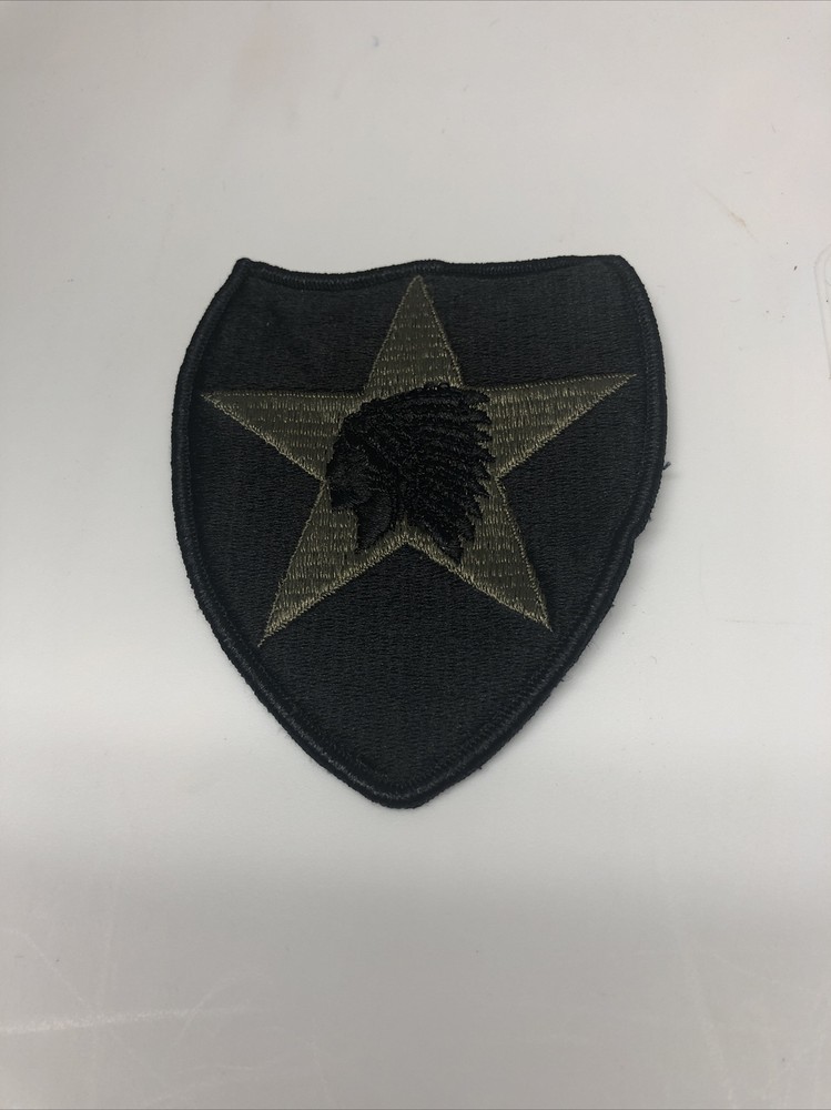 2nd Infantry Division Subdued U.S. Army Shoulder Patch Insignia