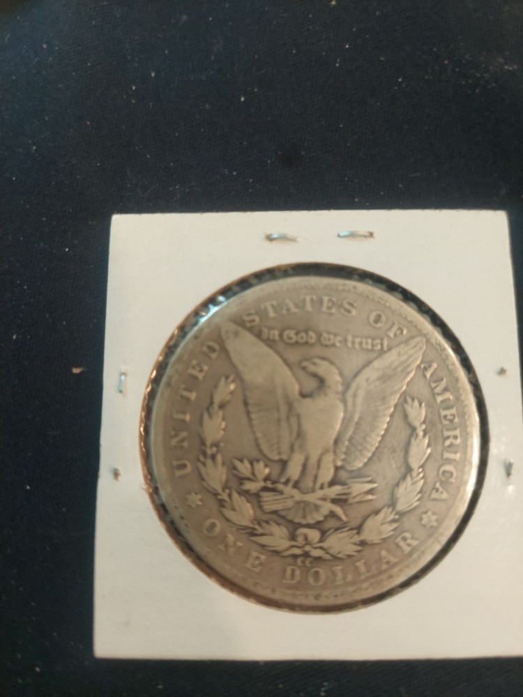 1890 CC Morgan Silver Dollar