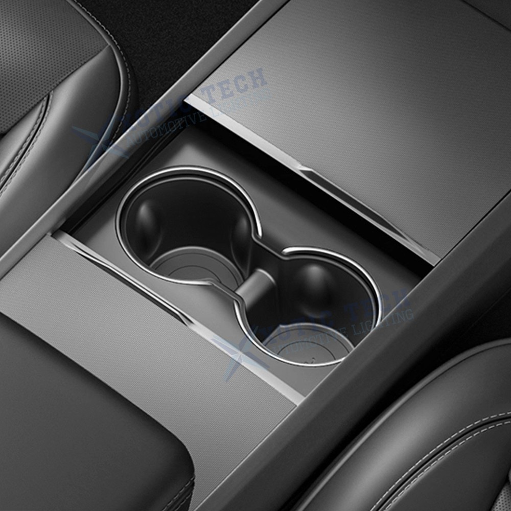 Washable Cup Holder Insert Center Console Drink Holder For Tesla Model Y Juniper